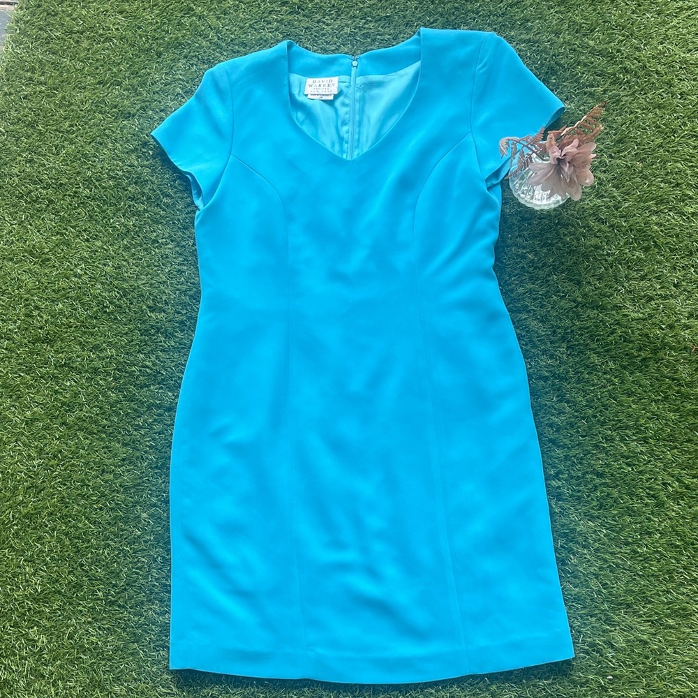 Chic Turquoise Mini Dress
SKU #30
